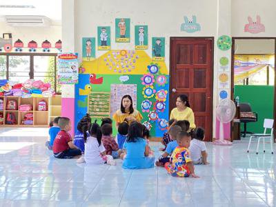 โรงเรียนบ้านเมืองปักสามัคคี ประชาสัมพันธ์การเรียนการสอนฯ
