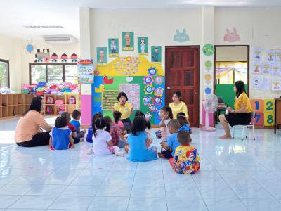 โรงเรียนบ้านเมืองปักสามัคคี ประชาสัมพันธ์การเรียนการสอนฯ
