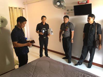 กองช่างตรวจสอบอาคาร  ห้องเช่าฯ
