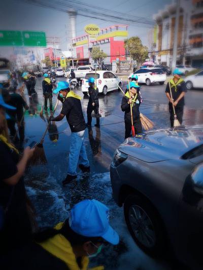 ร่วมกิจกรรมอาสาพัฒนาเมืองนครราชสีมาฯ