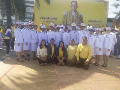 ร่วมพิธีเนื่องในวินคล้ายวันพระราชสมภพของพระบาทสมเด็จพระบรมชนกาธิเบศวร มหาภูมิพลอดุลยเดชมหาราชฯ