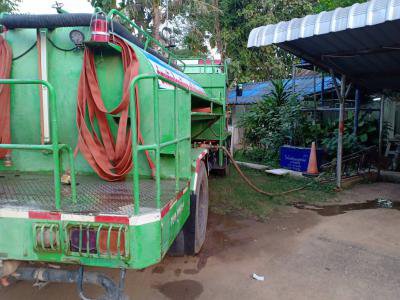 ส่งน้ำเพื่อบรรเทาความเดือดร้อนของประชาชนฯ