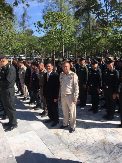 ร่วมงานสถาปนาค่ายปักธงชัยฯ