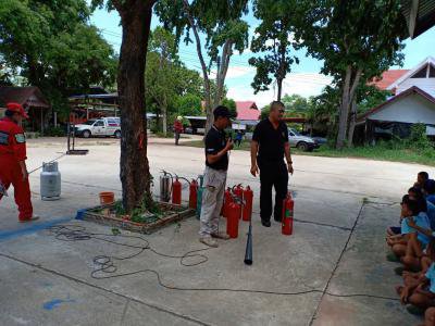 โครงการให้ความรู้เกี่ยวกับการป้องกันและระงับอัคคีภัยฯ ประจำปี 2562