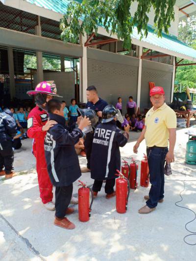 โครงการให้ความรู้เกี่ยวกับการป้องกันและระงับอัคคีภัยฯ ประจำปี 2562