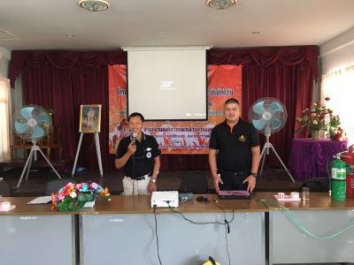 โครงการให้ความรู้เกี่ยวกับการป้องกันและระงับอัคคีภัยฯ ประจำปี 2562
