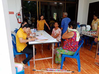โครงการประชาสัมพันธ์ฯ อบต.สัญจร ปี งปม.62 หมู่ 1,2