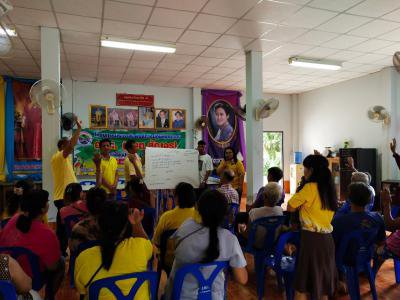 โครงการประชาสัมพันธ์ฯ อบต.สัญจร ปี งปม.62 หมู่ 1,2