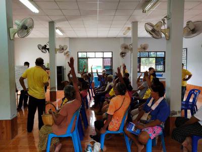 โครงการประชาสัมพันธ์ฯ อบต.สัญจร ปี งปม.62 หมู่ 1,2