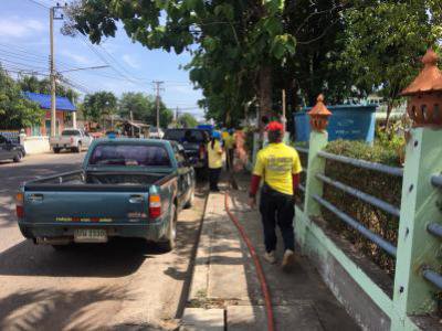 ร่วมกิจกรรมจิตอาสา  เนื่องในพระราชพิธีบรมราชาภิเษก