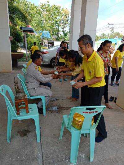 อบต.ภูหลวง ร่วมสืบสานประเพณีสงกรานต์ ประจำปี 2562