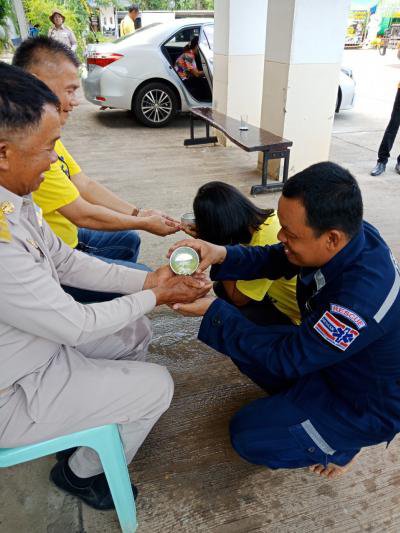 อบต.ภูหลวง ร่วมสืบสานประเพณีสงกรานต์ ประจำปี 2562
