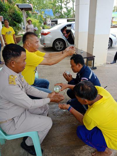 อบต.ภูหลวง ร่วมสืบสานประเพณีสงกรานต์ ประจำปี 2562