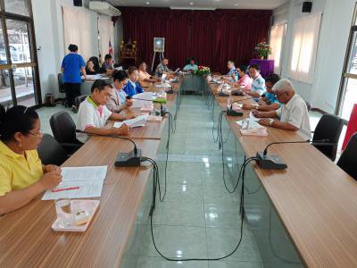 ประชุมคณะกรรมการ สปสช. อบต.ภูหลวง
