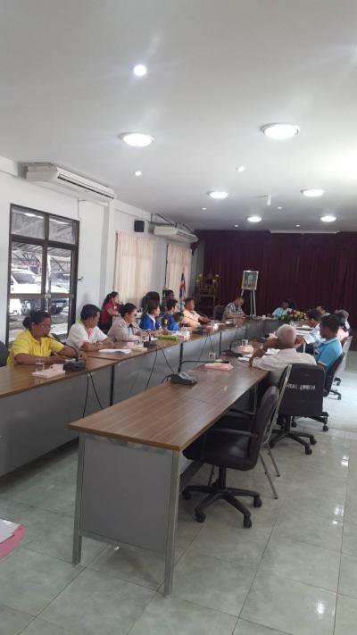 ประชุมคณะกรรมการ สปสช. อบต.ภูหลวง