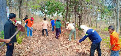 โครงการฝึกอบรมไฟป่าและหมอกควัน ประจำปีงบประมาณ 2562