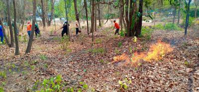 โครงการฝึกอบรมไฟป่าและหมอกควัน ประจำปีงบประมาณ 2562
