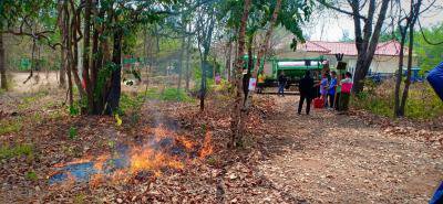 โครงการฝึกอบรมไฟป่าและหมอกควัน ประจำปีงบประมาณ 2562
