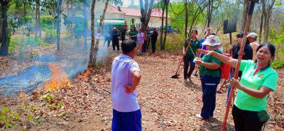 โครงการฝึกอบรมไฟป่าและหมอกควัน ประจำปีงบประมาณ 2562