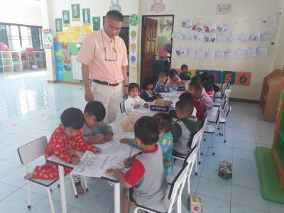 ปลัดฯ ตรวจเยี่ยมศูนย์เด็กเล็กฯ