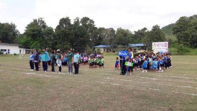 ร่วมแข่งขันกีฬาโรงเรียนบ้านหลุมเงินฯ