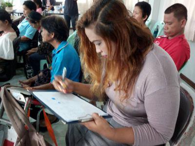 โครงการฝึกอาชีพผู้ด้อยโอกาสและคนพิการตำบลภูหลวง ประจำปีงบประมาณ 2561