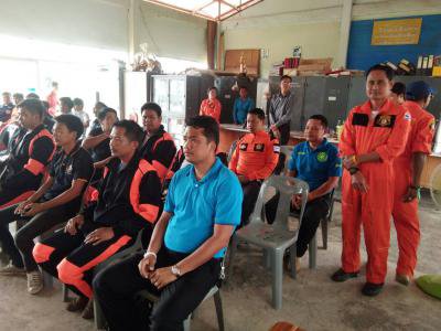 งานป้องกันฯ ร่วมซ้อมแผนป้องกันภัย
