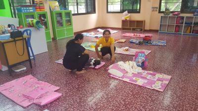 ตรวจเยี่ยมอาหารกลางวัน ศพด.สังกัด อบต.ภูหลวง