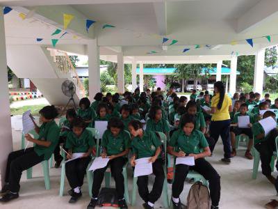 โครงการให้ความรู้ป้องกันและบรรเทาสาธารณภัยในโรงเรียนฯ