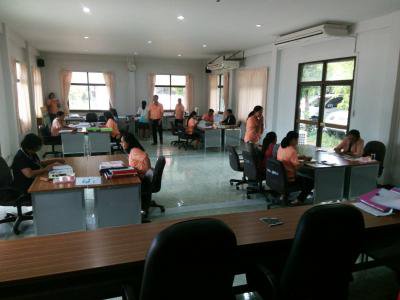 ประชาสัมพันธ์การรับการตรวจประเมินประสิทธิภาพของ อปท. ประจำปี 2561