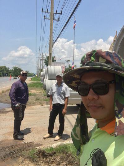 ขุดรื้อท่อสำนักงานฯ