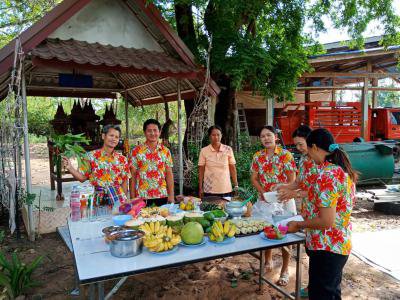 ทำบุญเลี้ยงศาลตา-ยาย