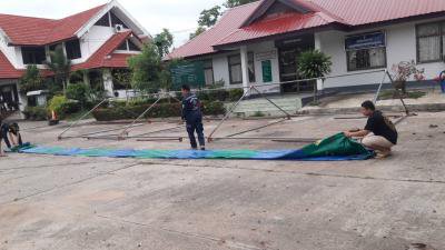 จัดตั้งจุดบริการประชาชนช่วงเทศกาลสงกรานต์ ประจำปี 2561