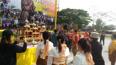 วิ่งคบไฟงานย่าโมฯ ปี 2561