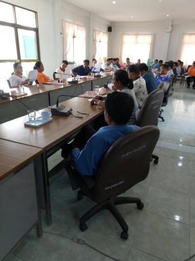 ประชุมชี้แจงแนวทางการรับเงินสนับสนุนด้านสาธารณสุขฯ