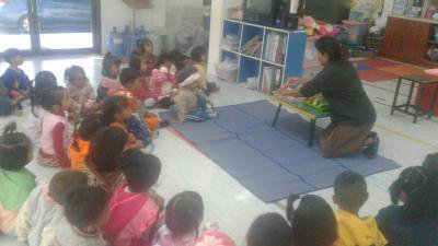 กองการศึกษาฯตรวจเยี่ยม ศพด.