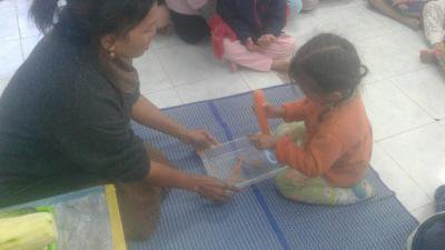กองการศึกษาฯตรวจเยี่ยม ศพด.