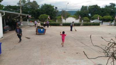 อบต.ภูหลวง ร่วมใจทำความสะอาด สานต่อความดีของพ่อ (Big Cleaning Day)