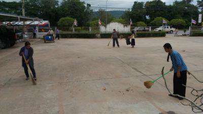 อบต.ภูหลวง ร่วมใจทำความสะอาด สานต่อความดีของพ่อ (Big Cleaning Day)