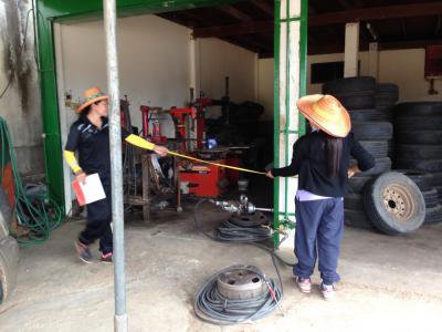 งานจัดเก็บรายได้ ออกสำรวจภาษี บ้านปอแดง ม.4ฯ 