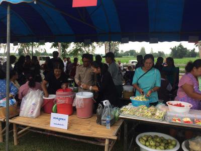 ร่วมทำบุญโรงทานกับโรงเรียนบ้านหนองกก