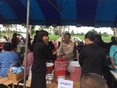 ร่วมทำบุญโรงทานกับโรงเรียนบ้านหนองกก