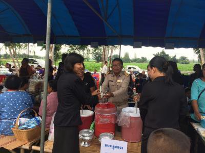 ร่วมทำบุญโรงทานกับโรงเรียนบ้านหนองกก