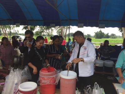 ร่วมทำบุญโรงทานกับโรงเรียนบ้านหนองกก