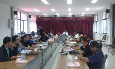 ประชุมโครงการน้้ำคือชีวิตฯ