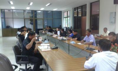 ประชุมโครงการน้้ำคือชีวิตฯ