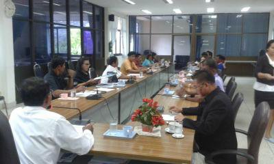 ประชุมโครงการน้้ำคือชีวิตฯ