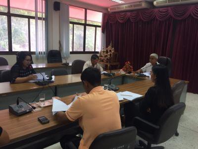ประชุม คกก.ติดตามและประเมินผลแผนพัฒนา อบต.ภูหลวง