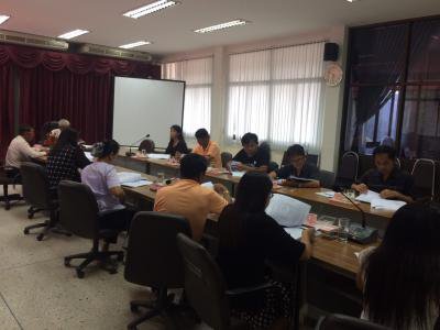 ประชุม คกก.ติดตามและประเมินผลแผนพัฒนา อบต.ภูหลวง