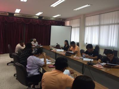 ประชุม คกก.ติดตามและประเมินผลแผนพัฒนา อบต.ภูหลวง